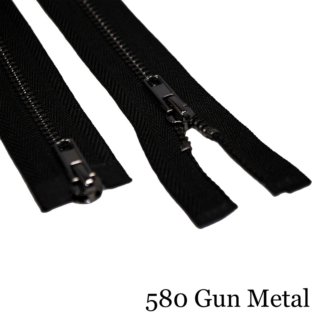 Black Metal Zipper at Rs 26/piece, मेटल ज़िपर in Ludhiana