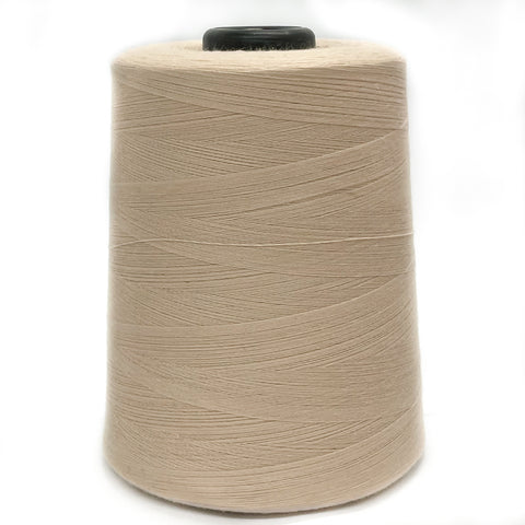 100% Polyester Tex 27 Sewing Thread 10,000 Yards - Light Nude #5045