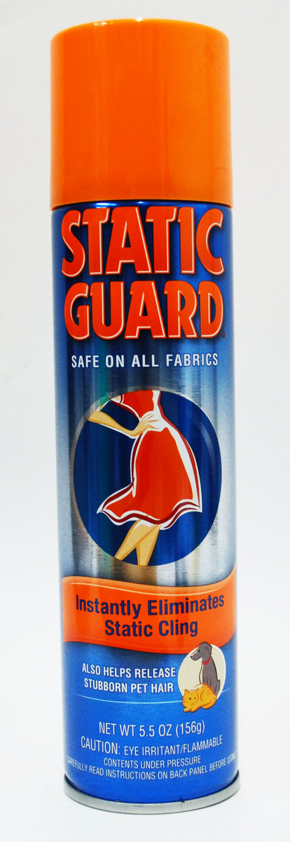 Static Guard Fabric Spray - 5.5 oz can