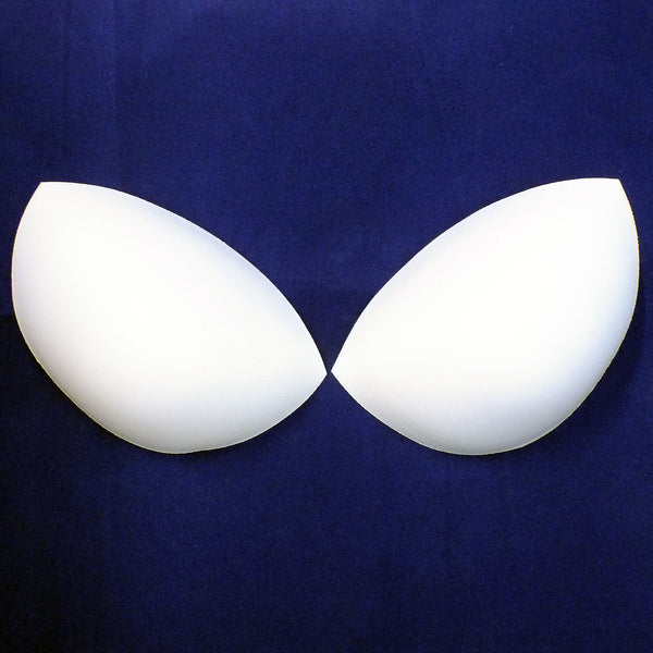 White Bra Cup - Multiple Sizes - 1-pair