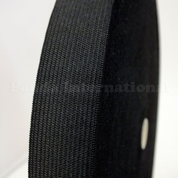 2" Knitted Elastic  - Black or White - 1 Roll (50 Yds)
