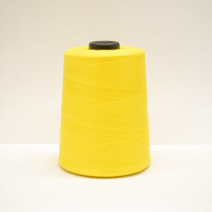 100% Polyester Tex 27 Sewing Thread 10,000 Yards - Yellow #5194