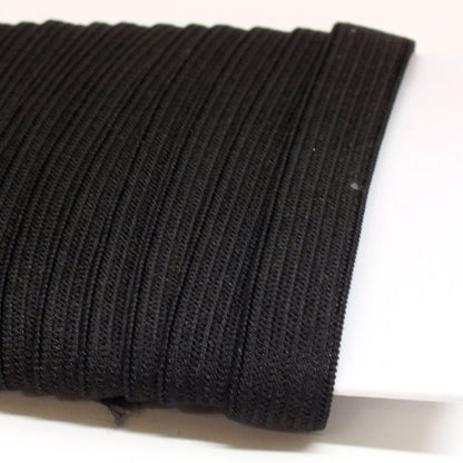 1/2" Knitted Elastic - Black or White - 144 yds