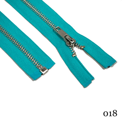 #5 36" Nickel Separating Zippers- Various Colors