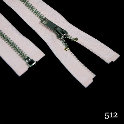 #5 36" Nickel Separating Zippers- Various Colors