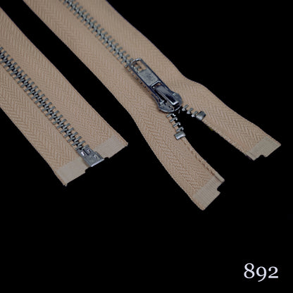 #5 36" Nickel Separating Zippers- Various Colors