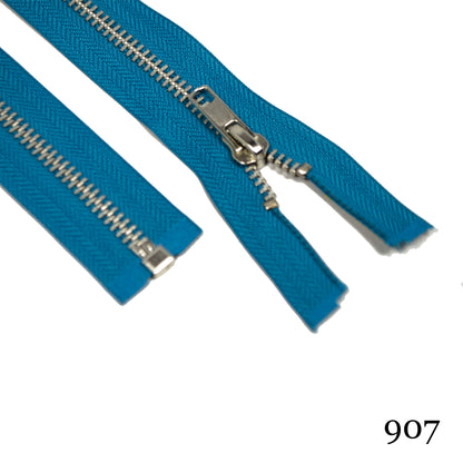 #5 36" Nickel Separating Zippers- Various Colors