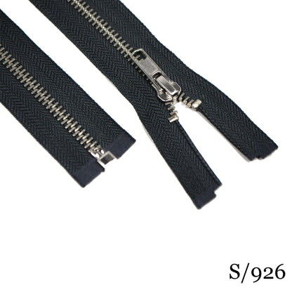#5 36" Nickel Separating Zippers- Various Colors