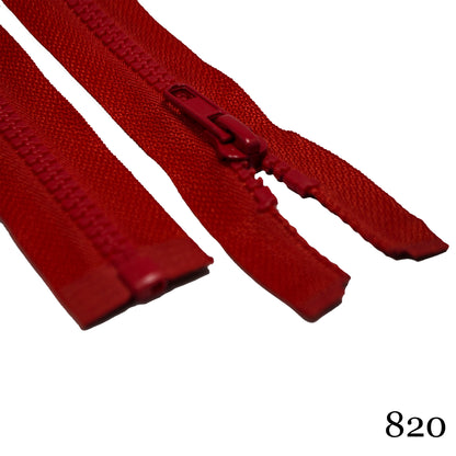 #5 36" Plastic Molded Separating Zipper - 1 way