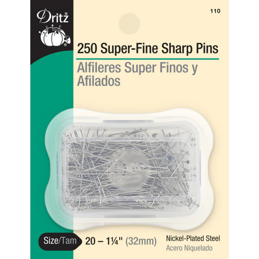 Dritz Super Fine Sharp Pins - Size 20