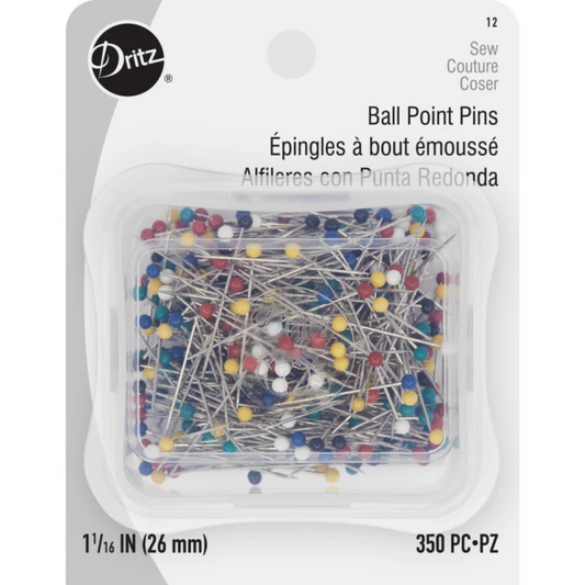 Dritz Size 17 (1-1/16") Ball Point Pins