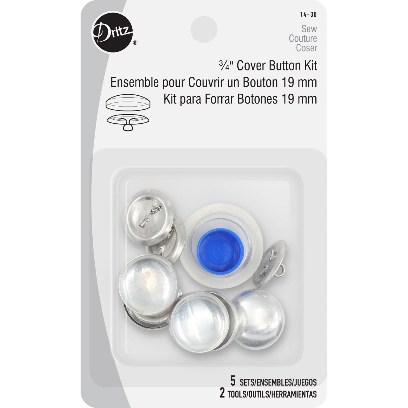 Cover Button Kit - Various Sizes – Panda Trim