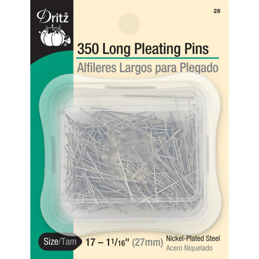 Dritz Long Pleating Pins - Size 17