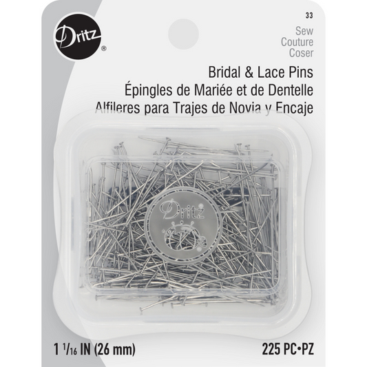 Dritz 1-1/16" Bridal & Lace Pins