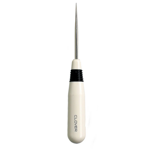 Clover Straight Tailors Awl - White
