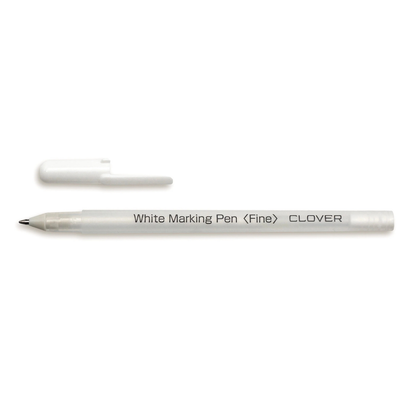 Clover White Marking Pen (Fine)