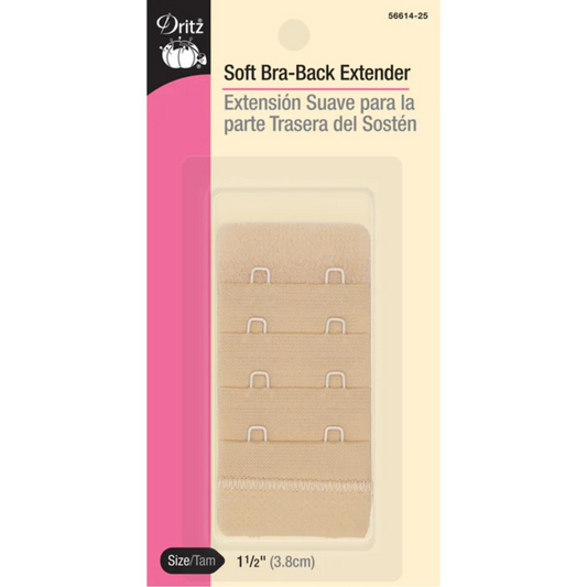Dritz Soft Bra Back Extender Nude
