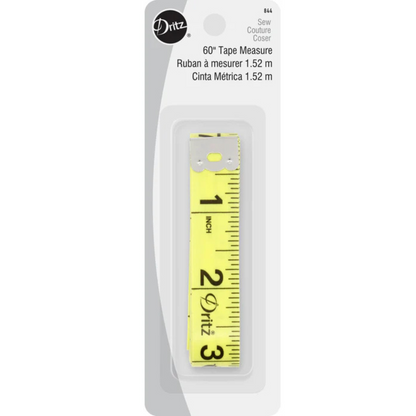 Dritz Tape Measure 60" Yellow