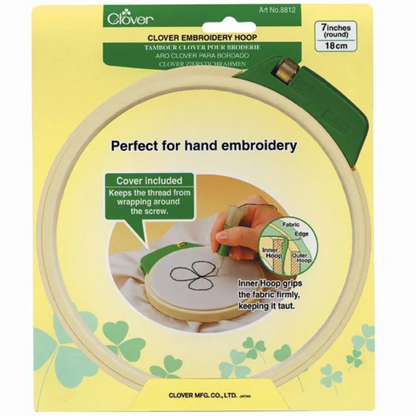 Clover Embroidery Hoop