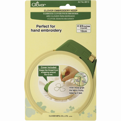 Clover Embroidery Hoop