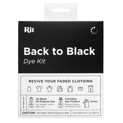 Rit Back to Black Dye Kit