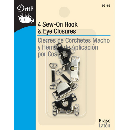 Dritz Sew On Hook & Eyes