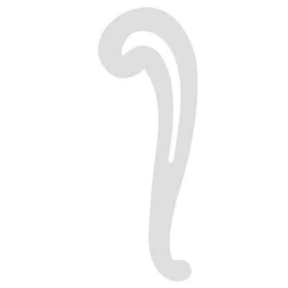 C Thru French Curve 10-1/4"