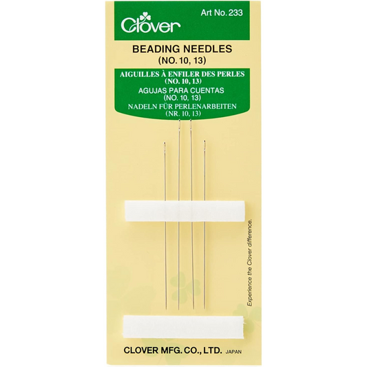 Clover Beading Needles Size 10/13