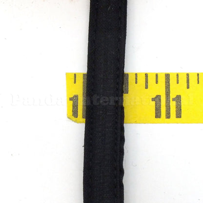 Covered Polyester Boning - Black - 12YD