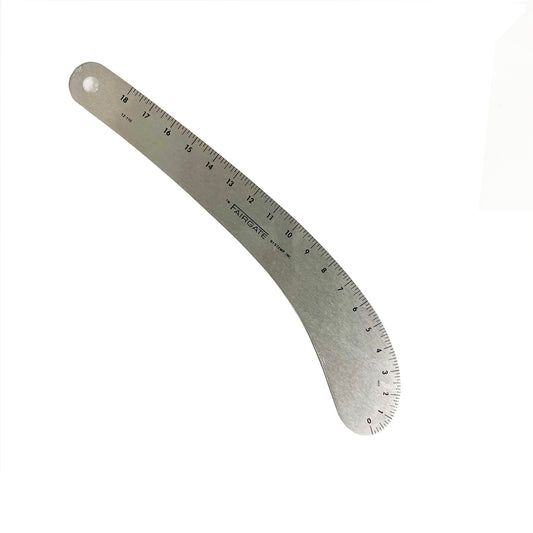 Fairgate Metal Vary Form Hip Curve 18” Ruler