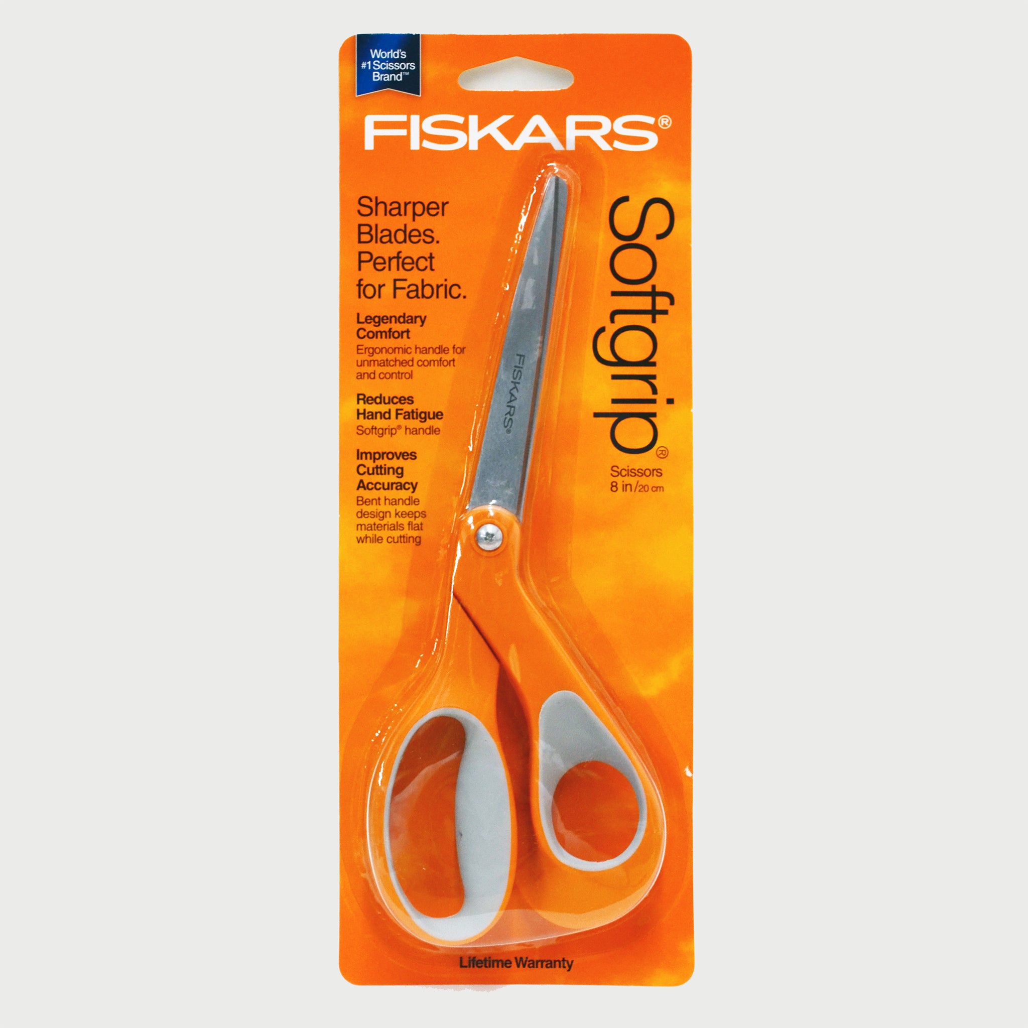 Fiskars Softgrip Scissors - 8in-20cm