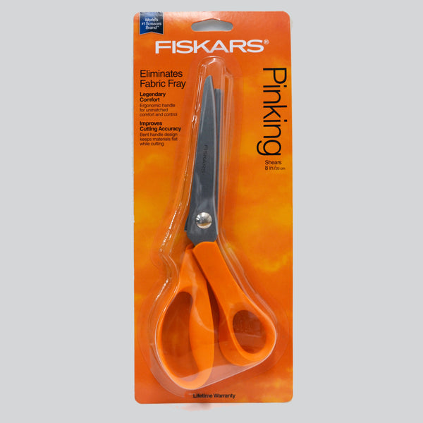 Fiskars 8 in. Softgrip Pinking Shears