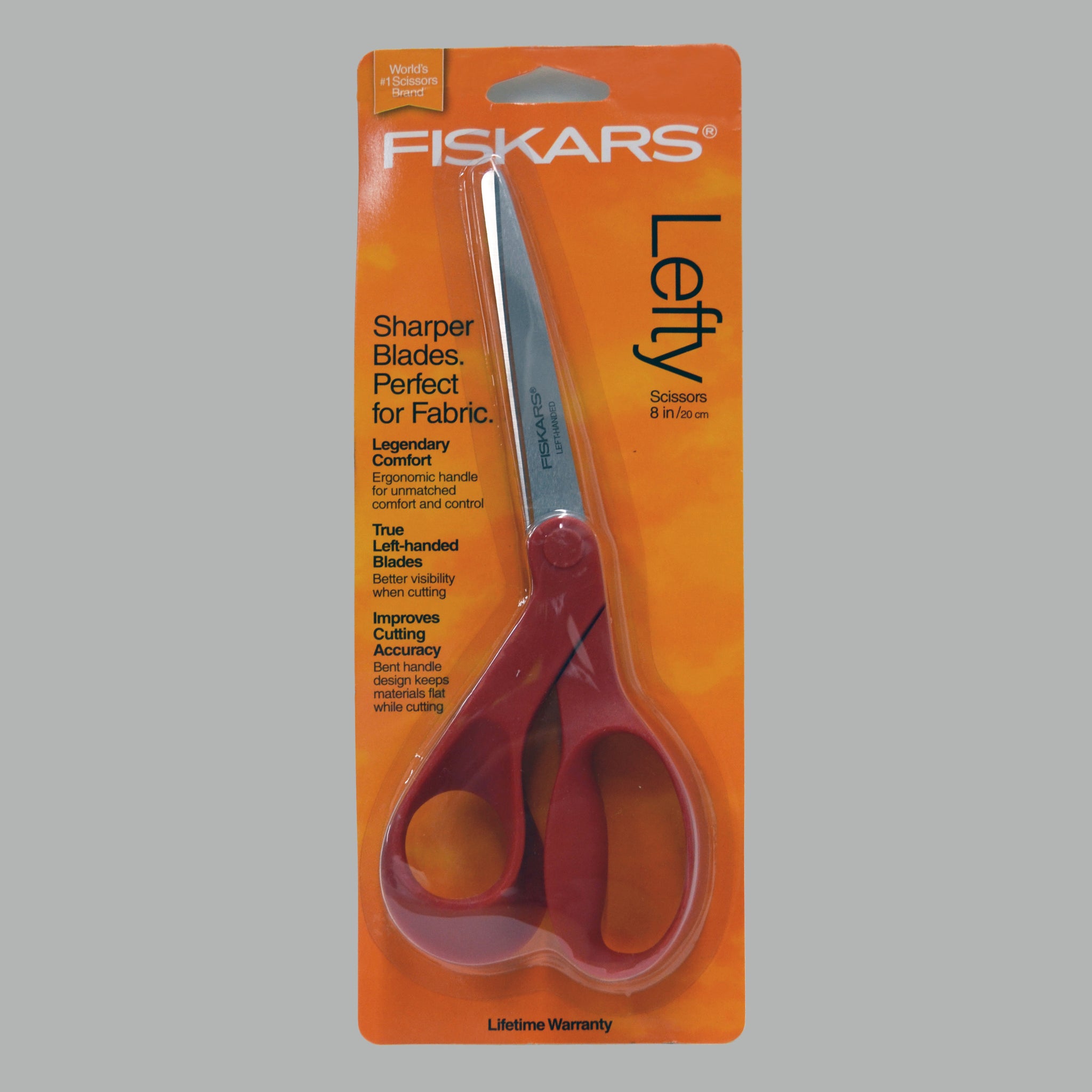 Fiskars Dressmaking Scissors, one size, Orange