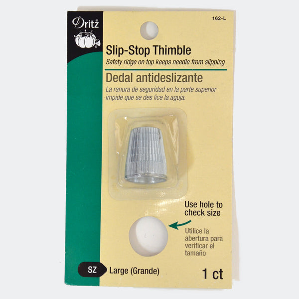 Slip-Stop Thimble