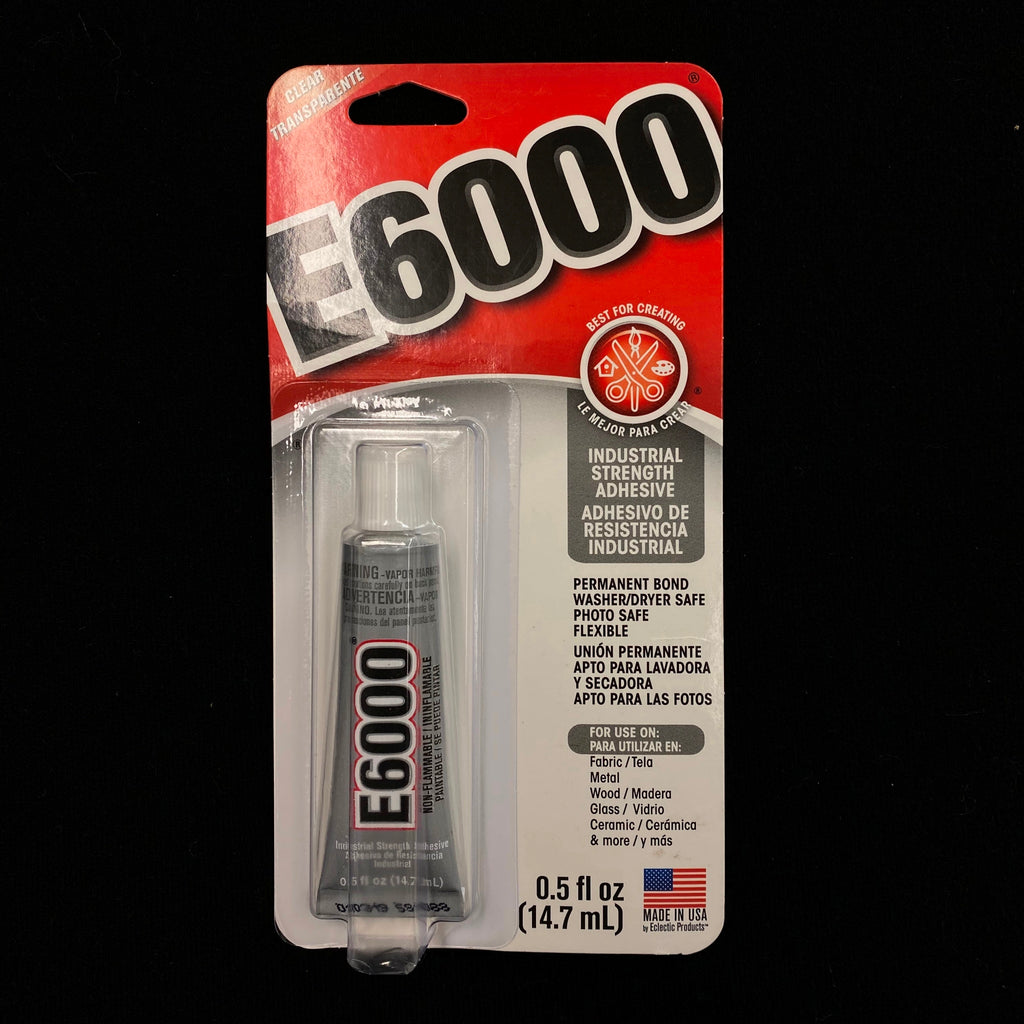 Eclectic E6000 Contact Adhesive Glue, Premium Industrial Strength