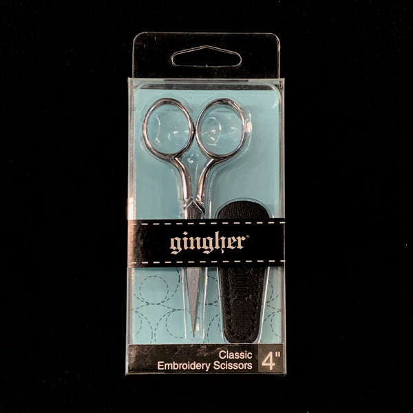 Gingher 4" Classic Embroidery Scissors