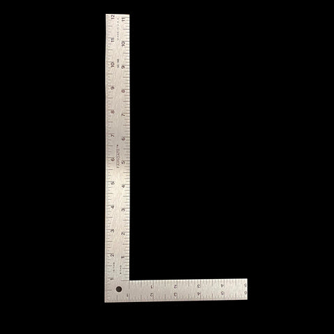 Fairgate Metal L-Square Ruler 6x12