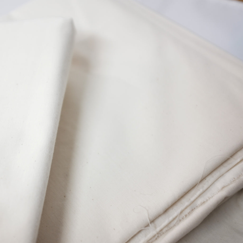 Mybecca 100% Cotton Muslin Fabric/Textile Unbleached, Draping Fabric Wide:  63 inch Natural 5-Yard (5 Feet x 15 Feet)(63 x 180) Medium Weight 
