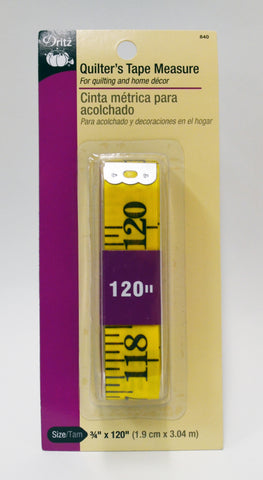 Dritz Quilters Tape Measure - 1 -pk