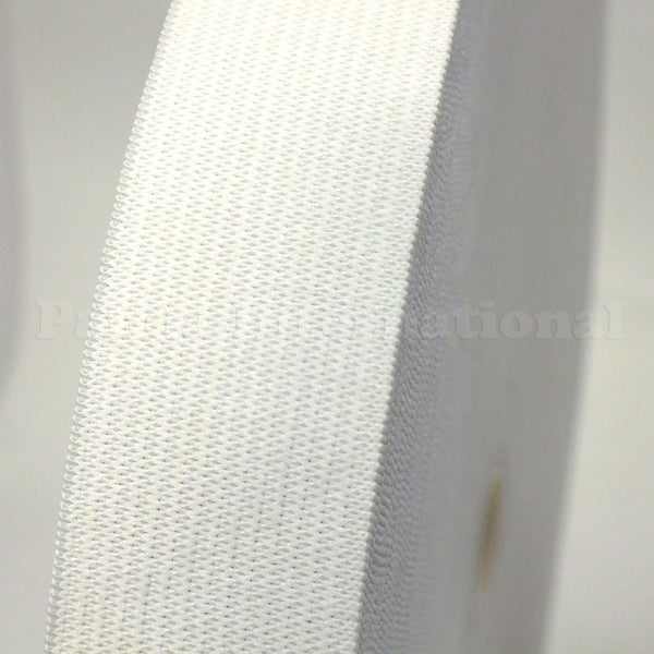 1.5" Knitted Elastic - Black or White - 1 Roll (50 Yds)