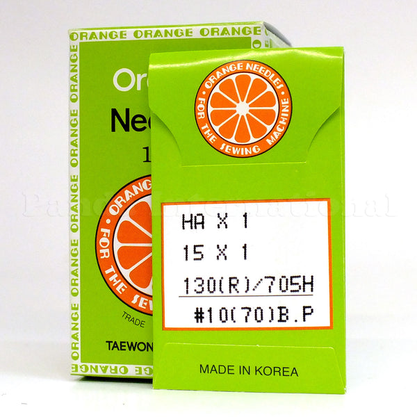 Orange Home Sewing Machine Needles - 100-pk
