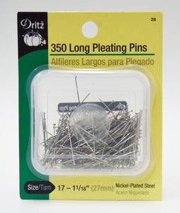 Long Pleating Pins - 350-pk