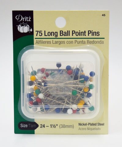 Long Ball Point Pins - 75-pk