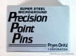 Precision Point Pins - #17 Steel Satin - 1/2 lb