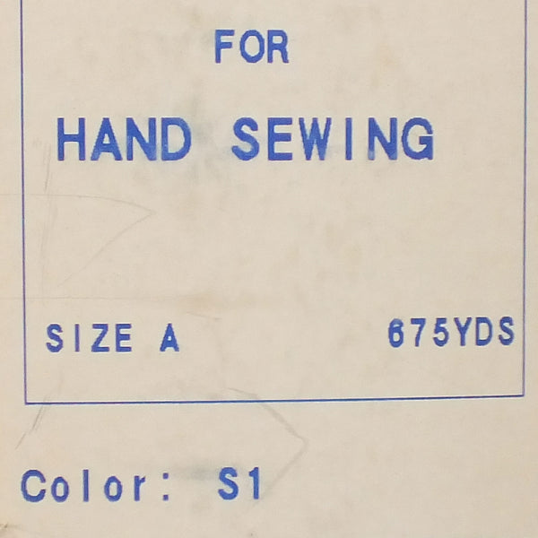 Bedford Waxed Thread - Color#S1 - 675YD