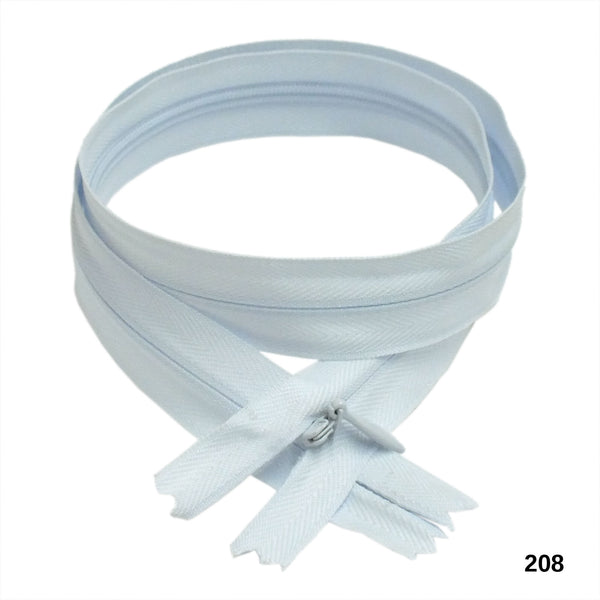 BKC Invisible Zippers - Color:010 to 384 -  9" or 24" - 6-pk
