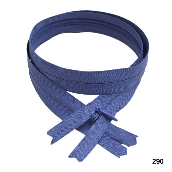 BKC Invisible Zippers - Color:010 to 384 -  9" or 24" - 6-pk