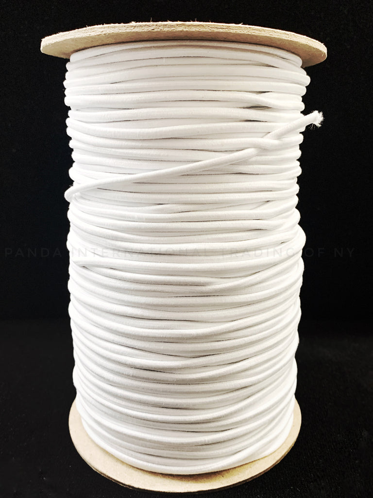 1/8 Round Stretch Nylon Cord Elastic 200 yards – Panda Int'l Trading of  NY, Inc