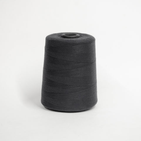tex 27 charcoal thread polyester serger 