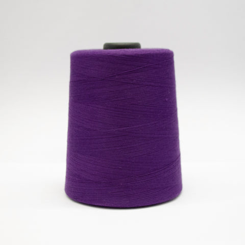 100% Polyester Tex 27 Sewing Thread 10,000 Yards - Purple #6166